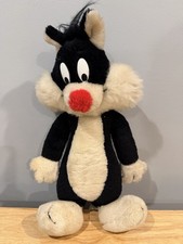VTG Sylvester the Cat 1971 Plush Stuffed Anim...