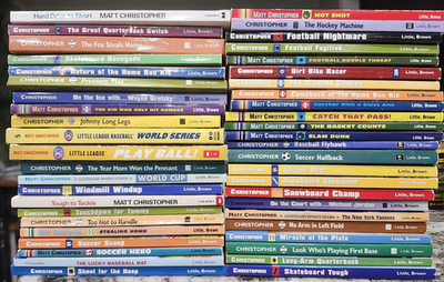 Lot 46 Matt Christopher PB Chapter Books for Kids Baseball Basketball Football