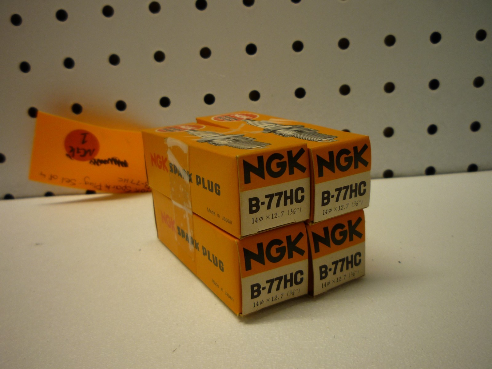 NGK Spark Plugs Plug Set of 4 Units New Set B-77HC