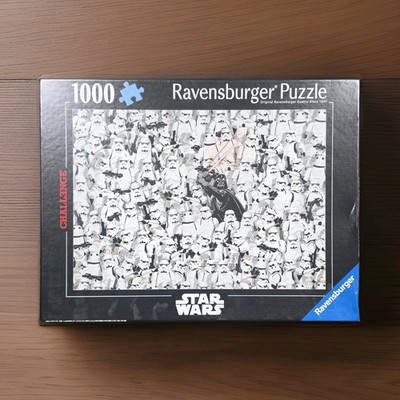 Ravensburger Star Wars Challenge 1000-Piece Interlocking Cardboard 2024