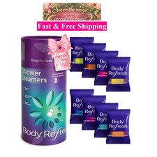 Complete Shower Spa Experience: 8-Pack Aromatherapy Steamers for Stress Relief