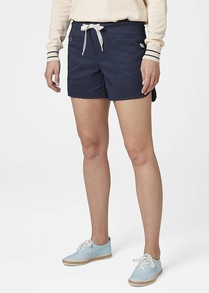 Women Helly Hansen Shorts Navy Elastane XS
