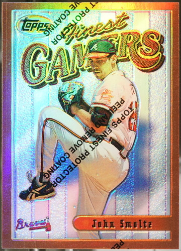 1996 John Smoltz [Refractor] #124