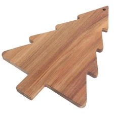 Christmas Tree Cutting Board for Holiday Party,15inch Christmas Tree Charcute...
