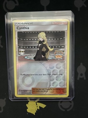 Cynthia 119/156   Pokémon Regional Championships Promo