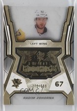 2021-22 SPx Finite Rookies Gold 272/299 Radim Zohorna #F-33 0wp8