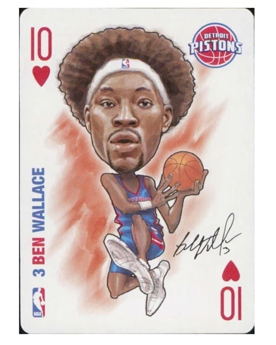 National Basketball Association (NBA) Ben Wallace Detroit Pistons