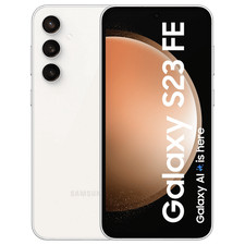 Samsung Galaxy S23 FE 5G 128GB SM-S711U1 Factory 6.4" Smartphone White AT T 