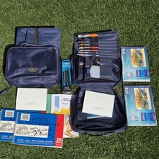 2x Winsor & Newton Cotman Watercolour Travel Bag Sets - Bundle (See Condition)