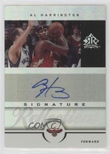 2005-06 Upper Deck NBA Reflections Signature Al Harrington #SR-AH Auto 0qr0