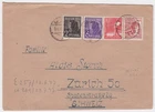 SBZ foreign letter MiF 943,944,945,956 Apolda Thuringia 9.6.1947/Switzerland
