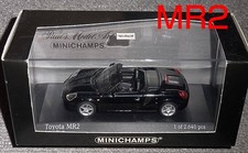 Toyota MR2 Cabriolet 1/43 Black minimizes damage 14Y+ JAPAN