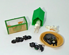 VINTAGE BARTON DOLLSHOUSE PETS CATS DOGS FISHTANK