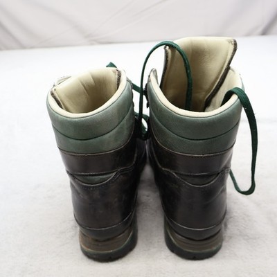 Raichle Mens 10 Hiking Boots Brn Leather Vibram Mountaineer  display picture 3
