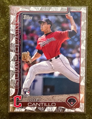 2025 Topps Series 1 - Spring Training Cactus - Joey Cantillo #318 (RC)
