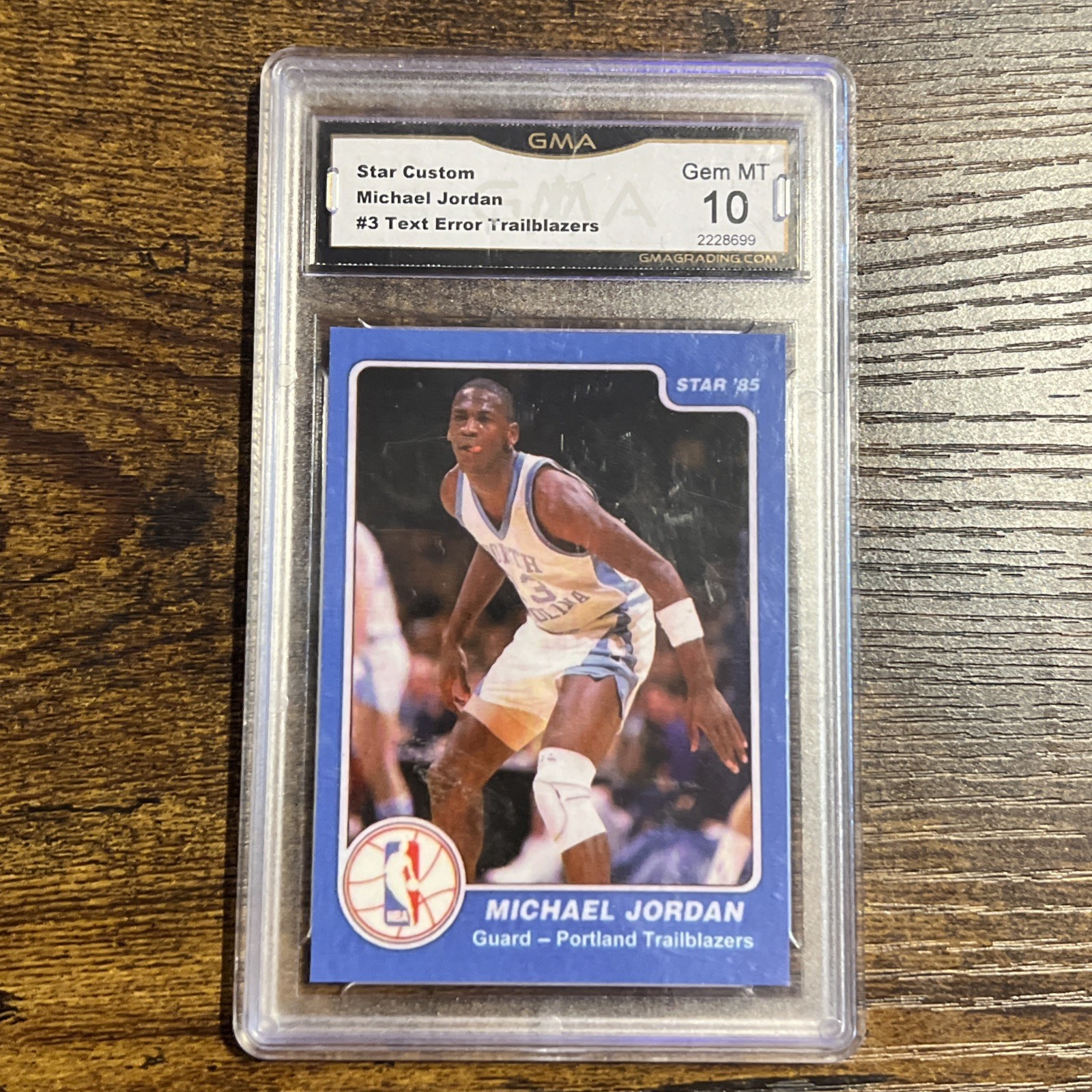 Michael Jordan Basketball Card Lot. 3 Graded Cards! Game Used Bat! Vincent Auto!
