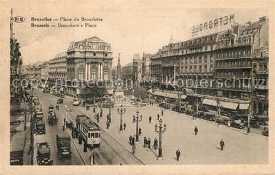 Tram Bruxelles Place de Brouckere 