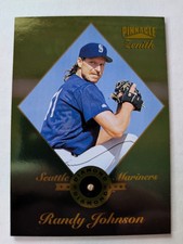 1996 Pinnacle Zenith - Diamond Club Real Diamond Randy Johnson #17 Mariners