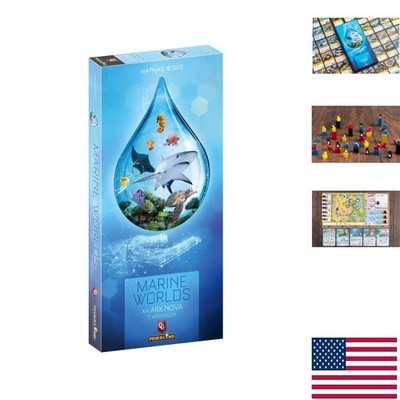 Ark Nova: Marine Worlds Expansion - Competitive Euro-Style Strategy Board Game