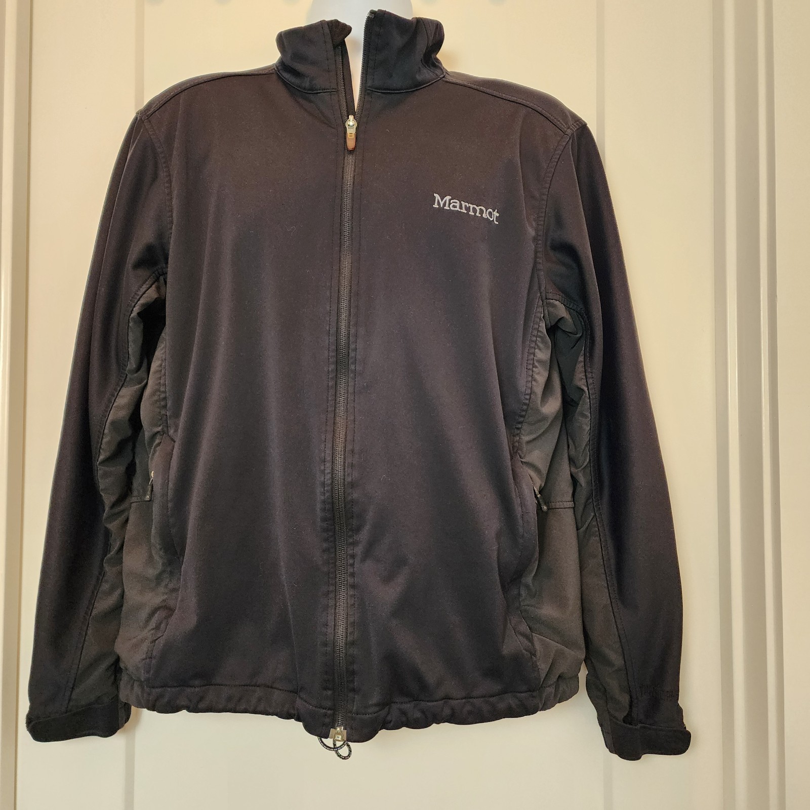 Marmot Windstopper Softshell Black Jacket Men Lar… - image 7