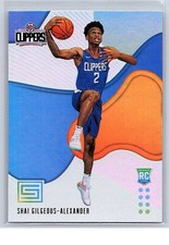 2018-19 Panini Status #156 Shai Gilgeous-Alexander RC Rookie NBA Card. rookie card picture