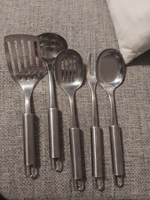 INOX Edelstahl Rostfrei Stainless 18/10 Stainless Steel 5 Piece Serving Set