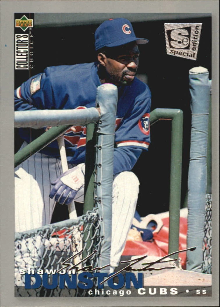 Shawon Dunston trading card