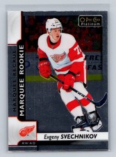 2017-18 O-Pee-Chee Platinum #158 Evgeny Svechnikov RC Detroit Red Wings