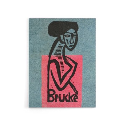 Die Brucke Artist Group Exhibition Kirchner Canvas Wall Art Print
