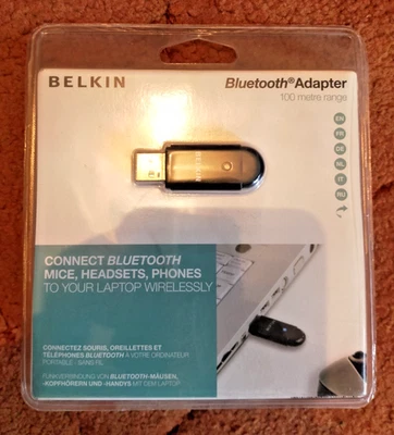Belkin Bluetooth USB Adapter 100m Range