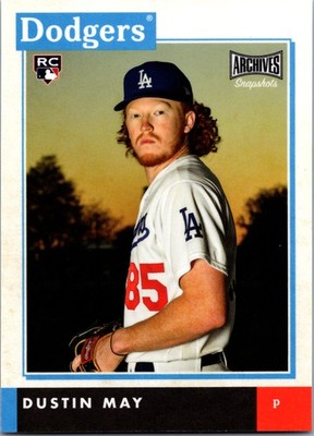 2020 Topps Now Road to Opening Day Los Angeles Dodgers #OD-417 Dustin May