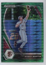 2021 Panini Prizm Draft Picks Green Pulsar Robby Martin Jr #PDP198 1eh5