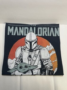 Star Wars The Mandalorian Grogu Graphic Black T-Shirt Clothing
