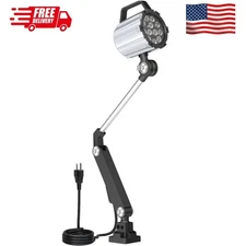 Articulating Led Work Light, 18W Machine Lights, 1800 Lumens Flexible