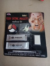 Creepy Crawlers Flesh Eating Makeup Kit Halloween Wound FX Special Effects Gory