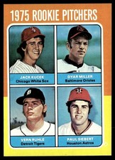 1975 Topps Card Baseball Vern Ruhle RC Rookie Ps #614 NM. rookie card picture