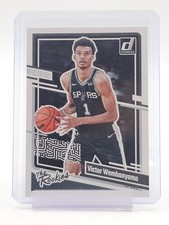 VICTOR WEMBANYAMA 2023-24 DONRUSS BASKETBALL THE ROOKIES #1 SPURS Q7038