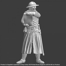 NCM031 “Hear ye, hear ye!”, Medieval soldier reading scroll