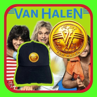 VAN HALEN   FRAYED DAD HAT WITH CHARMING LOGO  