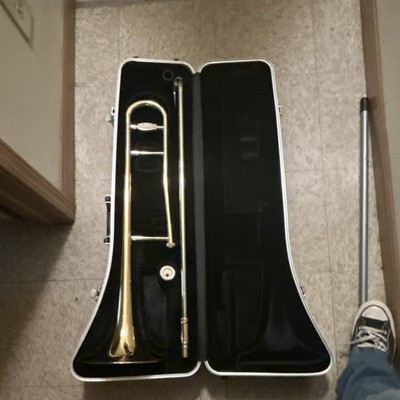 Jupiter  Tenor Trombone Bb Brass with Case and Mouthpiece