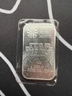 MINT 2024 1 oz Royal Mint Star Wars Dark Side Silver Bar