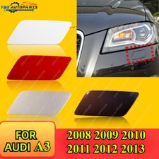 Cubierta pintada de boquilla de pulverización de faros delanteros para AUDI A3 2008-2012