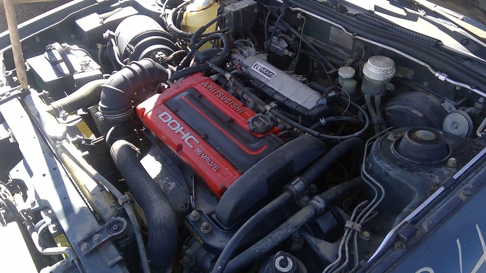 Оригинальный полноприводный радиатор 1988-1993 Mitsubishi Galant Vr-4 Dohc Mt 2,0 л Turbo 5 скоростей - Изображение 4 из 4