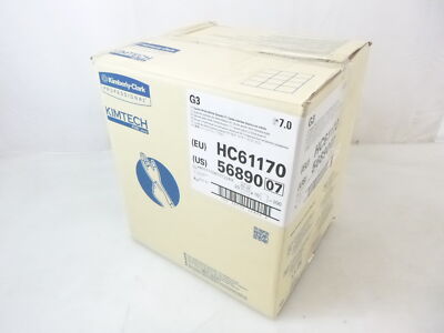 Expired 02/2022 Box of 200  56890 Kimtech Nitrile Gloves G3 Sterile Size 7