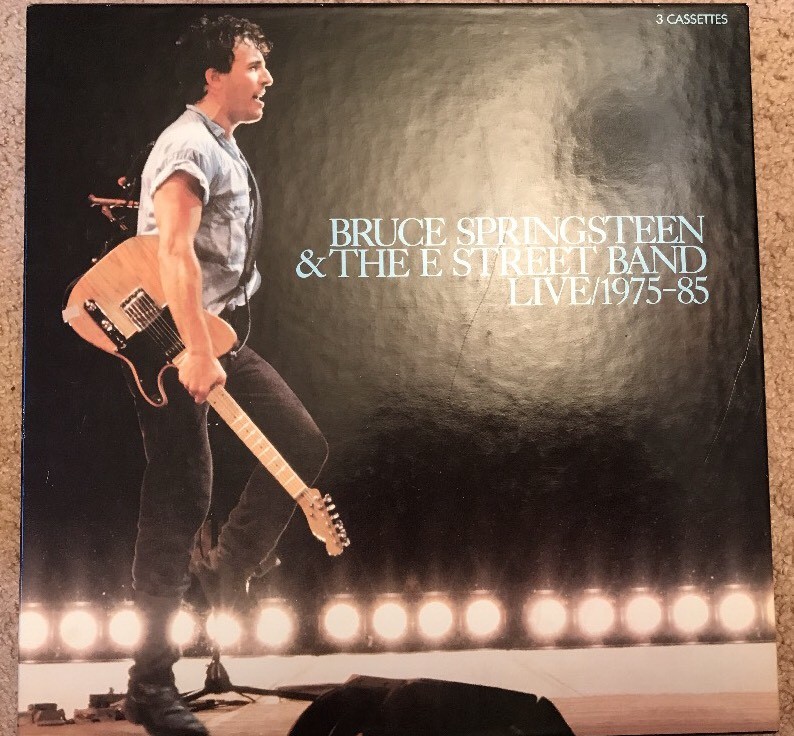 Bruce Springsteen Live 1975&frasl;85 Set (3 Sealed Cassettes) Jersey Girl W&frasl; Song  Book