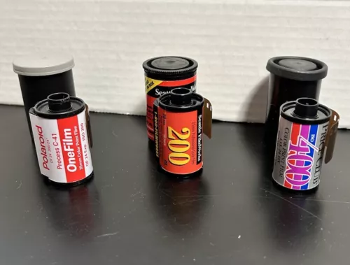 expired 35mm film lot