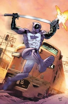 QUICKSILVER NO SURRENDER #1 (OF 5) LAND DEADPOOL VIRGIN VARIANT LIMITED TO 1000