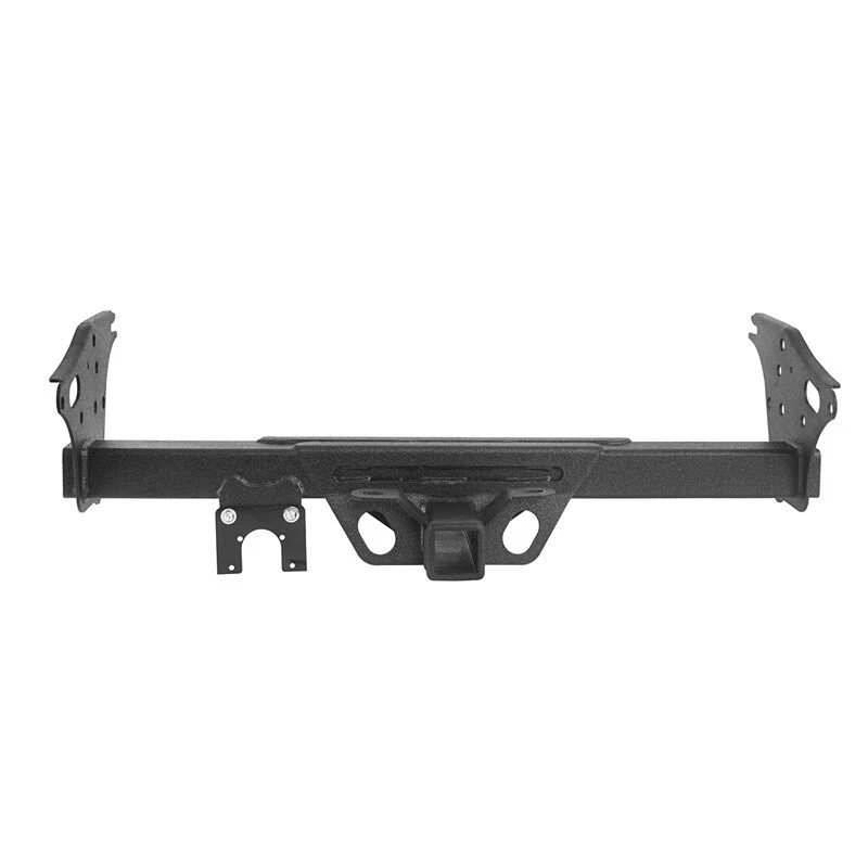 RECEPTOR DE ENGANCHE DE REMOLQUE TRASERO PARA TACOMA 2005-2015 2 PULGADAS ACERO NEGRO TEXTURIZADO Foto 2 de 4