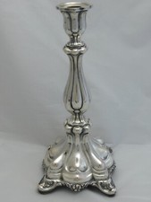 KERZENLEUCHTER- KERZENST&Auml;NDER SILBER 750-ER UM 1860