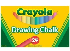 Chalk Drawing Crayola 24 Pieces Brand New Chalk Crayola Chalk colored
